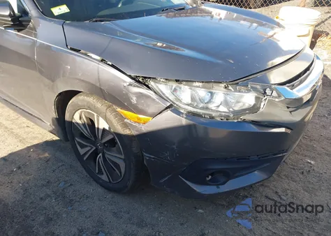 2018 Honda Civic Ex-L из США, поврежденный, VIN JHMFC1F76JX022121